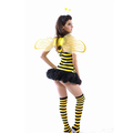 3pcs-honey-bee-costume-set-lace-up-sexy-women-s-fancy-party-halloween-dress